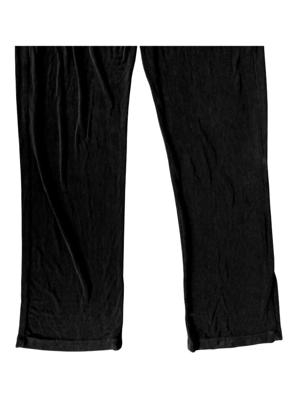 Chicos Travelers Slinky Pants Slacks Stretch Elastic Waist Black Size 2 - Picture 4 of 4